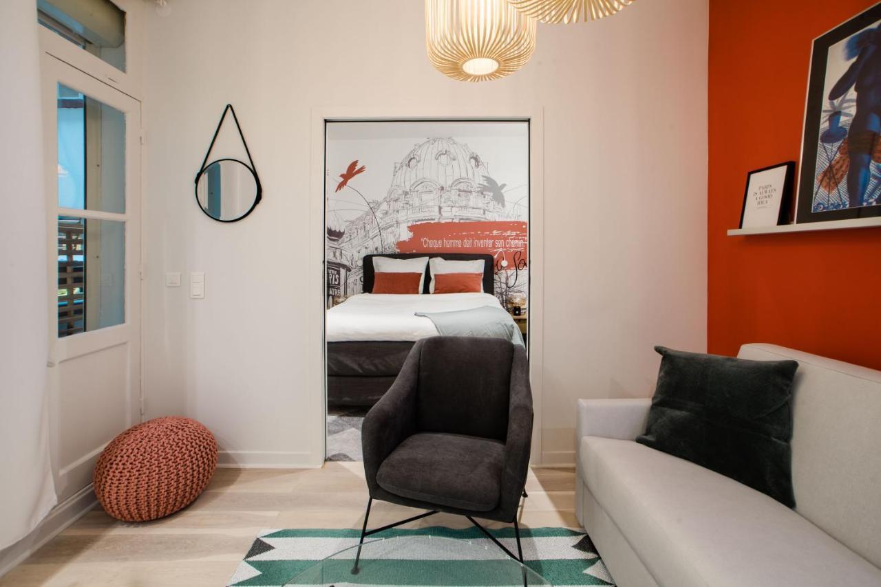 Suite Sartre : Au Coeur De La Rive Gauche, Neuf, Design, 2/4 Personnes パリ エクステリア 写真